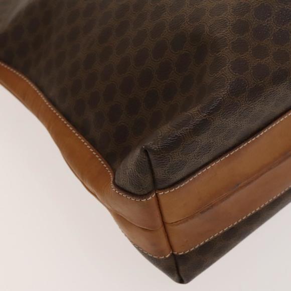 CELINE Macadam Canvas Tote Bag PVC Leather Brown Auth BA1814 - Picture 16 of 16